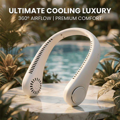 🔥Last Day 48% OFF🔥🍃 Portable Bladeless Neck Fan