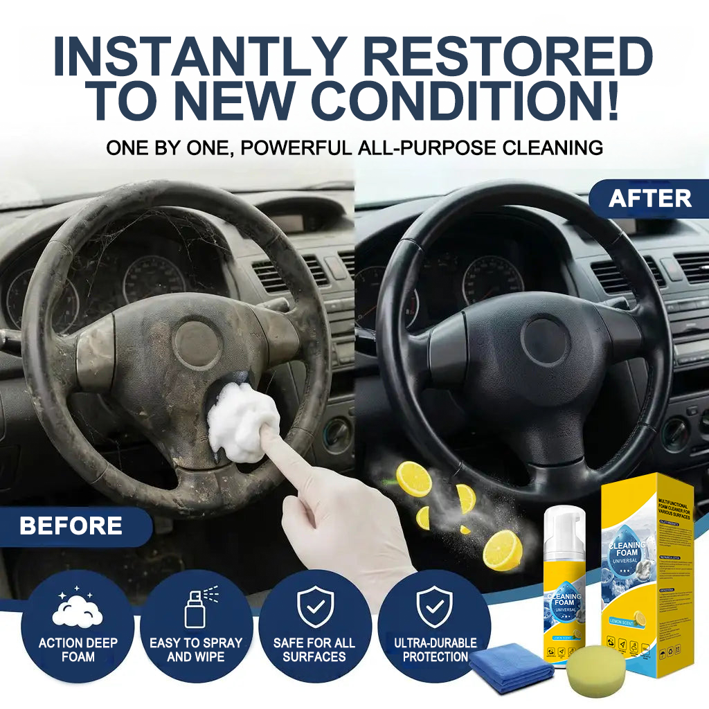 Last day: 50% OFF 💦 4-in-1 Multi-Enzyme Foaming Cleaner