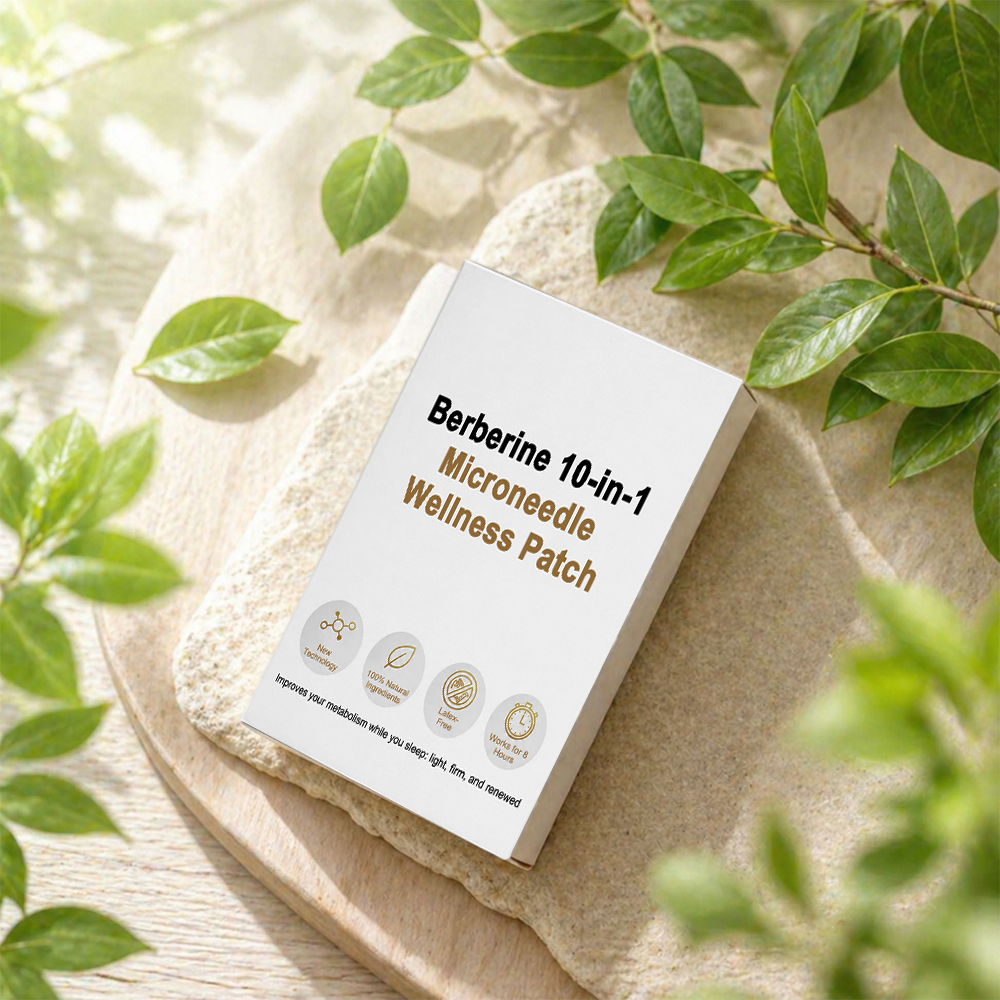 Curalona® Berberine Nano-Exfoliating Patch — A daytime weight management patch that boosts metabolism, curbs appetite, and firms abdominal skin.