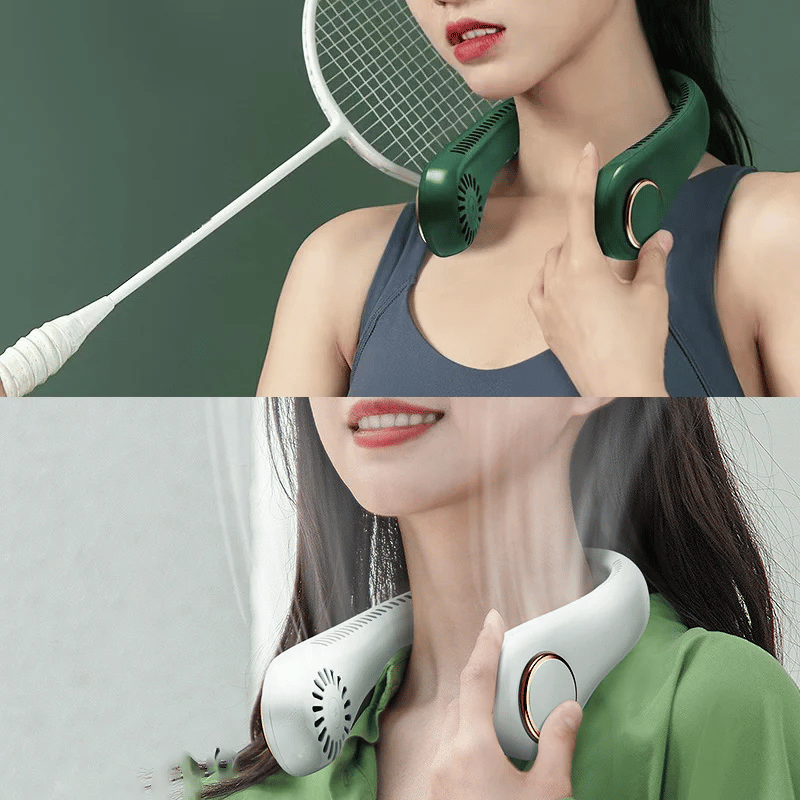 🔥Last Day 48% OFF🔥🍃 Portable Bladeless Neck Fan