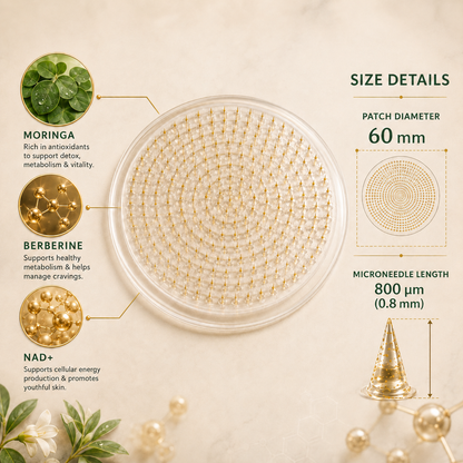 𝗖𝘂𝗿𝗮𝗹𝗼𝗻𝗮®🔥2026 ProMax Nano Microneedle Patch – Moringa + Berberine + NAD+ Body Firming & Metabolism Support Patch