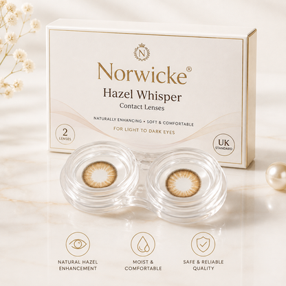 Norwicke® Hazel Whisper Contact Lenses