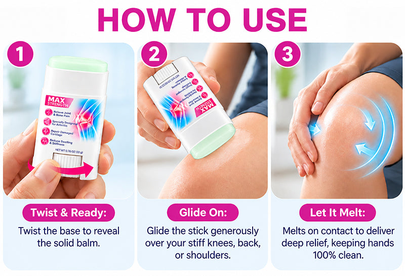 🏅✅🇬🇧 Official Store: 𝐏𝐔𝐑𝐄𝐋𝐎𝐑𝐀® Pain-Relief Bone-Healing Balm Stick(🧑‍⚕️Reducing joint swelling, pain, stiffness, redness, warmth, soreness, and joint fatigue)