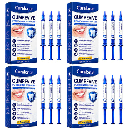 🇨🇦🦷Curalona® GumRevive Periodontal Repair Gel (For Bleeding Gums, Gum Recession & Loose Teeth)