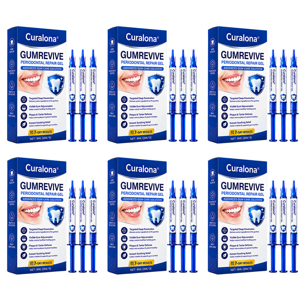 🇨🇦🦷Curalona® GumRevive Periodontal Repair Gel (For Bleeding Gums, Gum Recession & Loose Teeth)