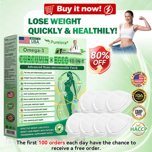 🔥 New Release | Purelora® 10-in-1 Patch with Nanomicroneedles: Berberine, Apple Cider Vinegar, and EGCG — Burn Stubborn Fat • Reduce Wrinkles • Support Joint Comfort (Visible results in just 7 days)