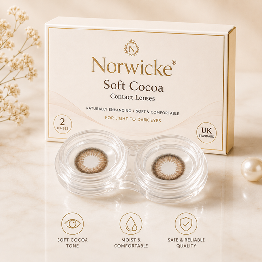 Norwicke® Soft Cocoa Contact Lenses
