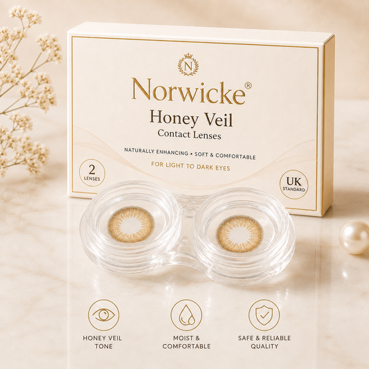Norwicke® Honey Veil Contact Lenses