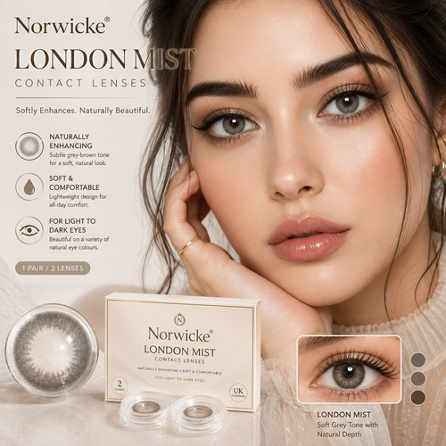 Norwicke® London Mist Contact Lenses