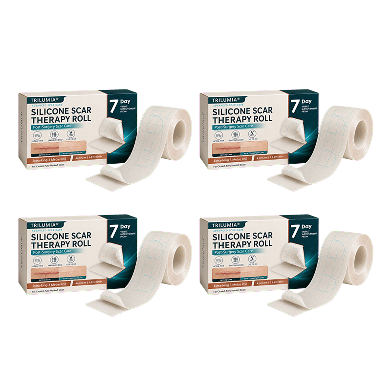✨💯Purelora® SILICONE SCAR THERAPY ROLL Help Soften, Flatten & Improve the Appearance of Raised Scars