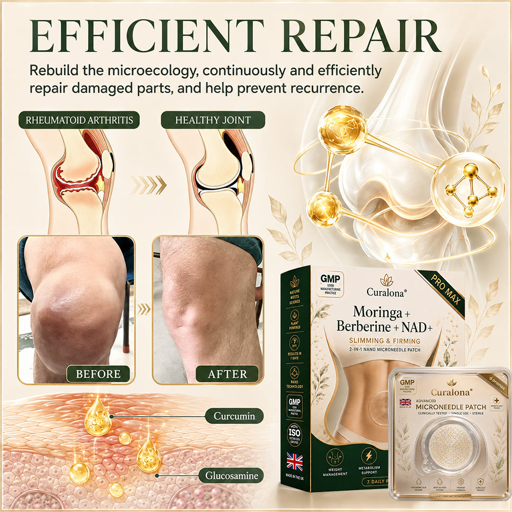 𝗖𝘂𝗿𝗮𝗹𝗼𝗻𝗮®🔥2026 ProMax Nano Microneedle Patch – Moringa + Berberine + NAD+ Body Firming & Metabolism Support Patch
