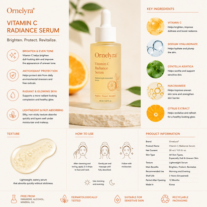 Ornelyra® Vitamin C Radiance Serum