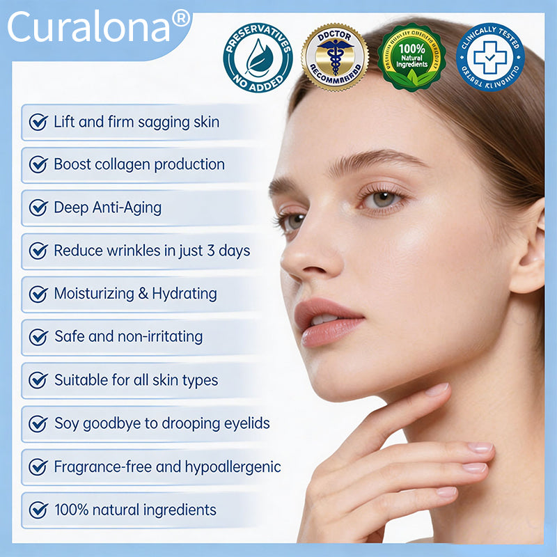 🥈🧡🧶Curalona® Botox & PDRN Anti-Wrinkle Shot – Lift & Firming Cream