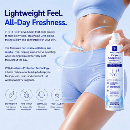 𝐏𝐔𝐑𝐄𝐋𝐎𝐑𝐀® 4-in-1 Cryo Sculpt Mist