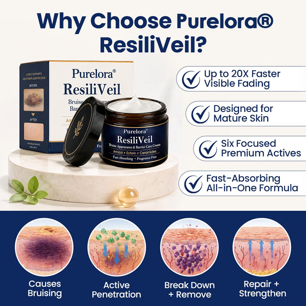 Purelora® ResiliVeil Bruise Appearance Barrier Care Cream