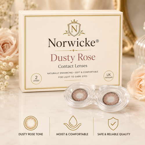 Norwicke® Dusty Rose Contact Lenses