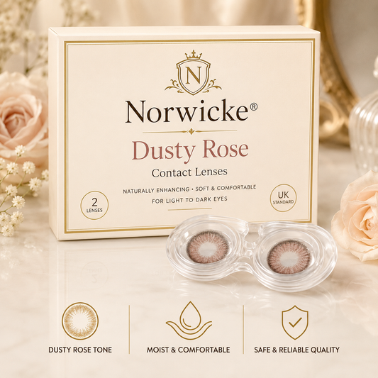 Norwicke® Dusty Rose Contact Lenses