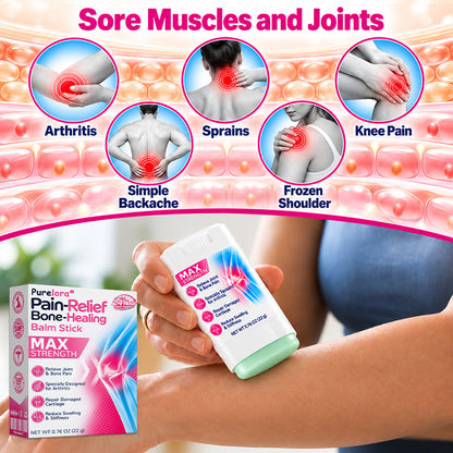🏅✅🇬🇧 Official Store: 𝐏𝐔𝐑𝐄𝐋𝐎𝐑𝐀® Pain-Relief Bone-Healing Balm Stick(🧑‍⚕️Reducing joint swelling, pain, stiffness, redness, warmth, soreness, and joint fatigue)