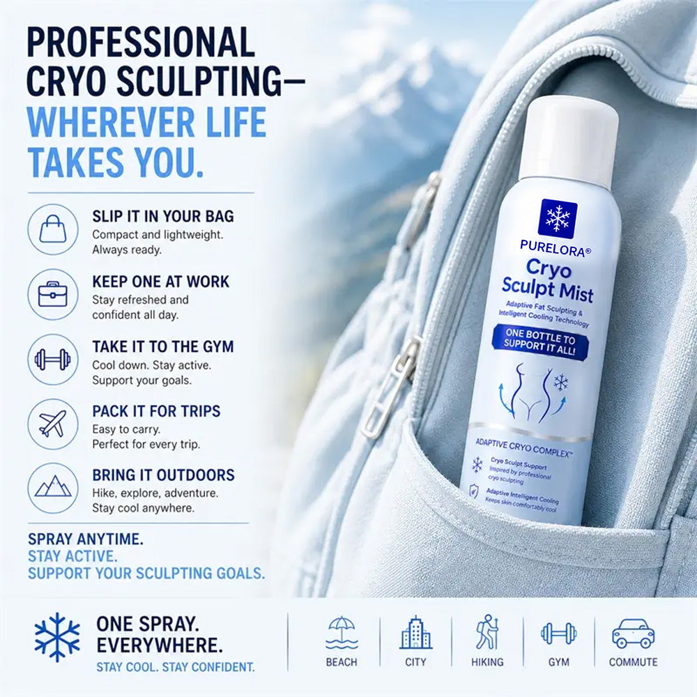 𝐏𝐔𝐑𝐄𝐋𝐎𝐑𝐀® 4-in-1 Cryo Sculpt Mist